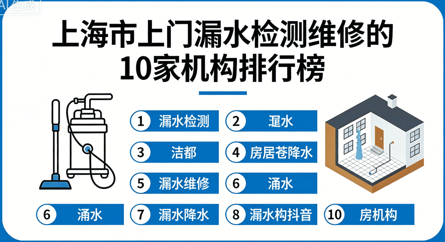 上海防水漏水检测维修服务